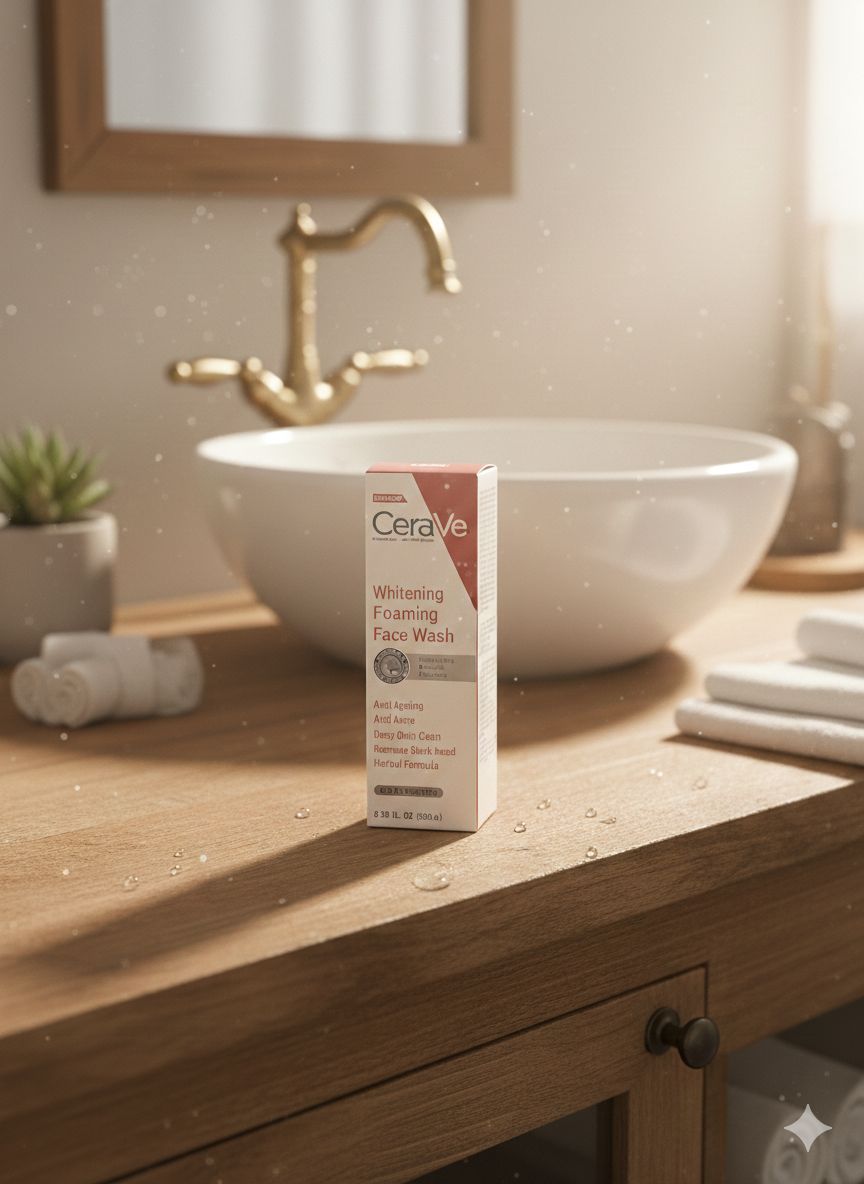 CeraVe Whitening Foaming Face Wash