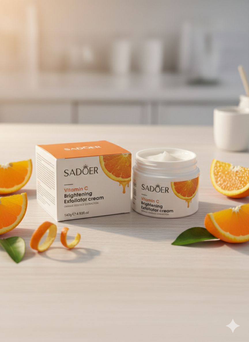 SADOER Vitamin C Exfoliator - Brightening Cream