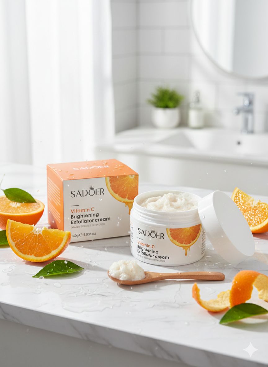 SADOER Vitamin C Exfoliator - Brightening Cream